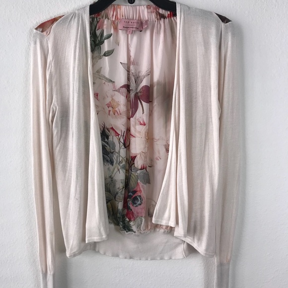 Ted Baker Sweaters - Ted Baker floral cardigan